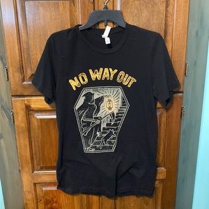 No Way Out, Black, Bella Canvas, Medium